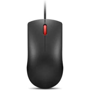 Lenovo USB Wired Optical Mouse – 1000 DPI, Ergonomic Design, Plug-and-Play for Laptop & PC