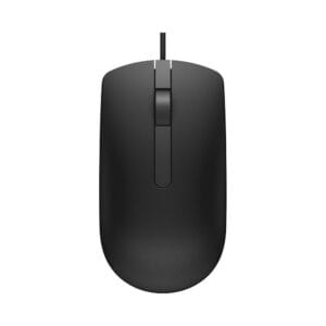 Dell Optical Wired USB Mouse with smooth optical tracking for PC and laptop