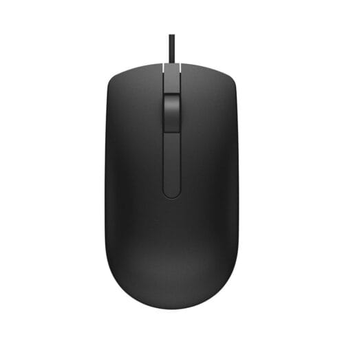Dell Optical Wired USB Mouse with smooth optical tracking for PC and laptop