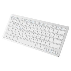 X5 Ultra-Thin Wireless Bluetooth Keyboard with silent keys and lightweight design