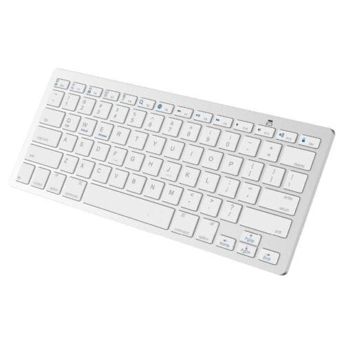 X5 Ultra-Thin Wireless Bluetooth Keyboard with silent keys and lightweight design