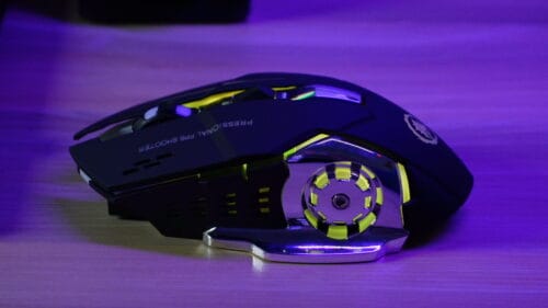 RGB Wireless Gaming Mouse – Rechargeable, Dual Mode, Silent Click - Image 2