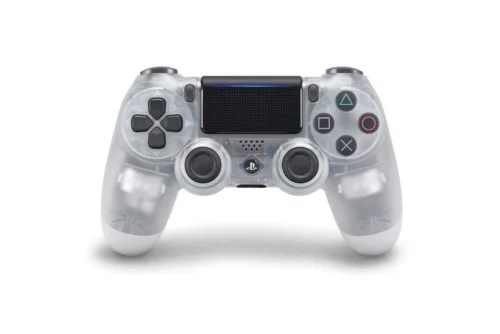 PS4 Wireless Controller Clear White DUALSHOCK 4 Bluetooth Gamepad for PlayStation 4