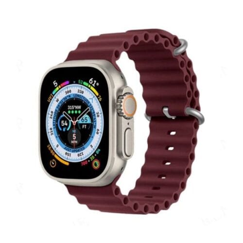 900 Ultra 2 Smart Watch in Red with 2.09” Full Edge Display, 49MM Dial, Games & Bluetooth Calling