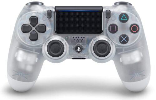 PS4 Wireless Controller Clear White DUALSHOCK 4 Bluetooth Gamepad for PlayStation 4