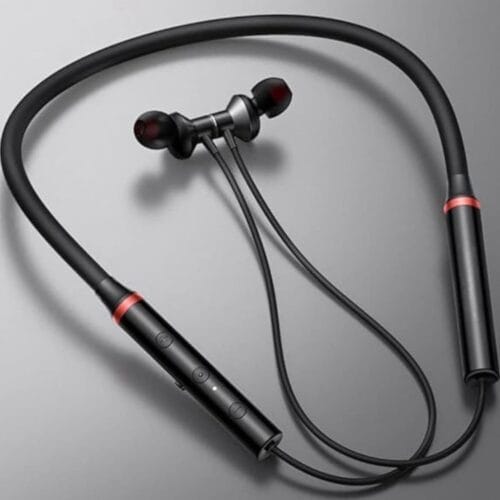 Magnetic Neckband Bluetooth 5.2 Earphones Black