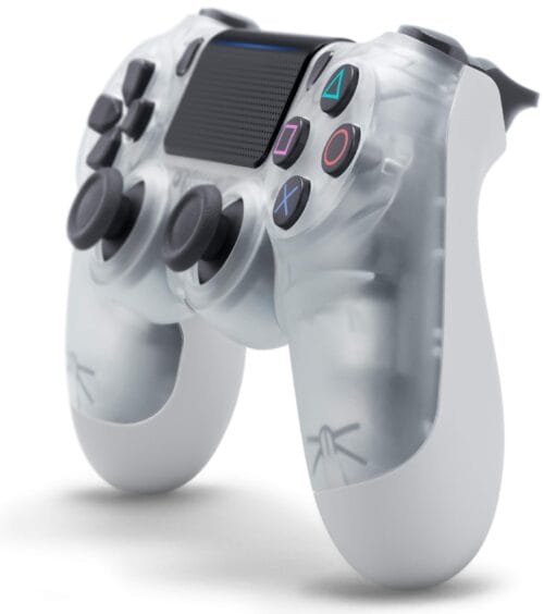 PS4 Wireless Controller Clear White DUALSHOCK 4 Bluetooth Gamepad for PlayStation 4