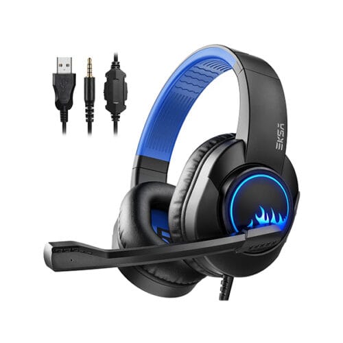 EKSA T8 Gaming Headset blue&black