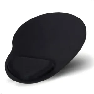 Axotic Gel Mouse Mat with Wrist Pad Black for PC, Laptop & Notebook