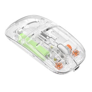 Transparent Wireless Mouse for Laptop, PC & Tablet