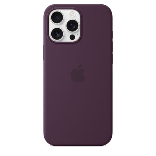 Apple iPhone Silicone Case Purple Anti-Shock Soft Liquid Protective Back Cover