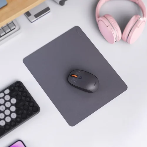 PU Leather Mouse Mat for Office, School & Home