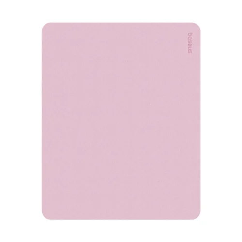 Baseus PU Leather Mouse Mat Light Pink for Office & School