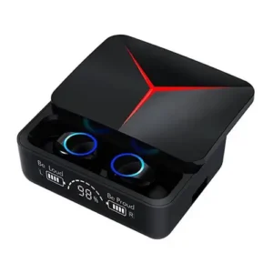 M90 Pro Gaming Earbuds – Bluetooth 5.3 Wireless Earphones with ENC Noise Cancelling, Digital Display Charging Case, and HD Stereo Sound