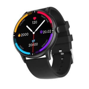 Zero Luna Smart Watch Full Black – 1.39” Display, Bluetooth Calling, Waterproof Health & Fitness Tracker